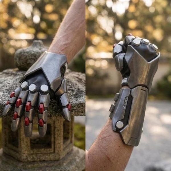 Billy the Kid's Gauntlets Zenless Zone Zero Cosplay Props ZZZ Gloves — image 3