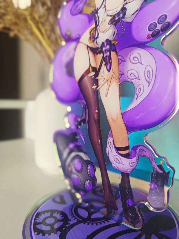 ZZZ Yidhari Holographic Acrylic Standee | Premium Zenless Zone Zero Custom Character Tabletop Display — image 4