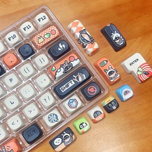 ZZZ Bangboo MOA Profile Keycap Set (133 Keys) | Premium Zenless Zone Zero Dye-Sublimation PBT Custom Keycaps