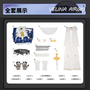 Zenless Zone Zero Velina Full Cosplay Costume Set | zenlesszonezero.toys | ZZZ Velina | Zenless Zone Zero Full Cosplay Costume Set |