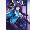 3D lenticular postcard featuring Zenless Zone Zero characters Tsukishiro Yanagi and Hoshimi Miyabi with a layered depth effect shifting as the card tilts.