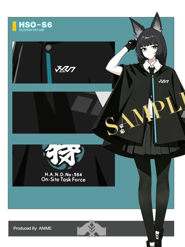 Zenless Zone Zero Miyabi, Ellen, Seed, Harumasa, and Yuzuha Character Cape Collection | zenlesszonezero.toys | ZZZ Miyabi, Ellen, Seed, Harumasa, Yuzuha | Zenless Zone Zero Character Cape Collection |