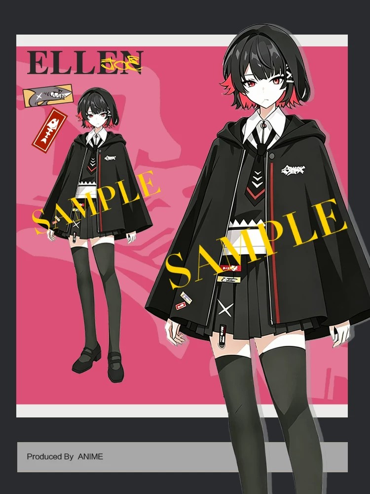 Zenless Zone Zero Miyabi, Ellen, Seed, Harumasa, and Yuzuha Character Cape Collection | zenlesszonezero.toys | ZZZ Miyabi, Ellen, Seed, Harumasa, Yuzuha | Zenless Zone Zero Character Cape Collection |