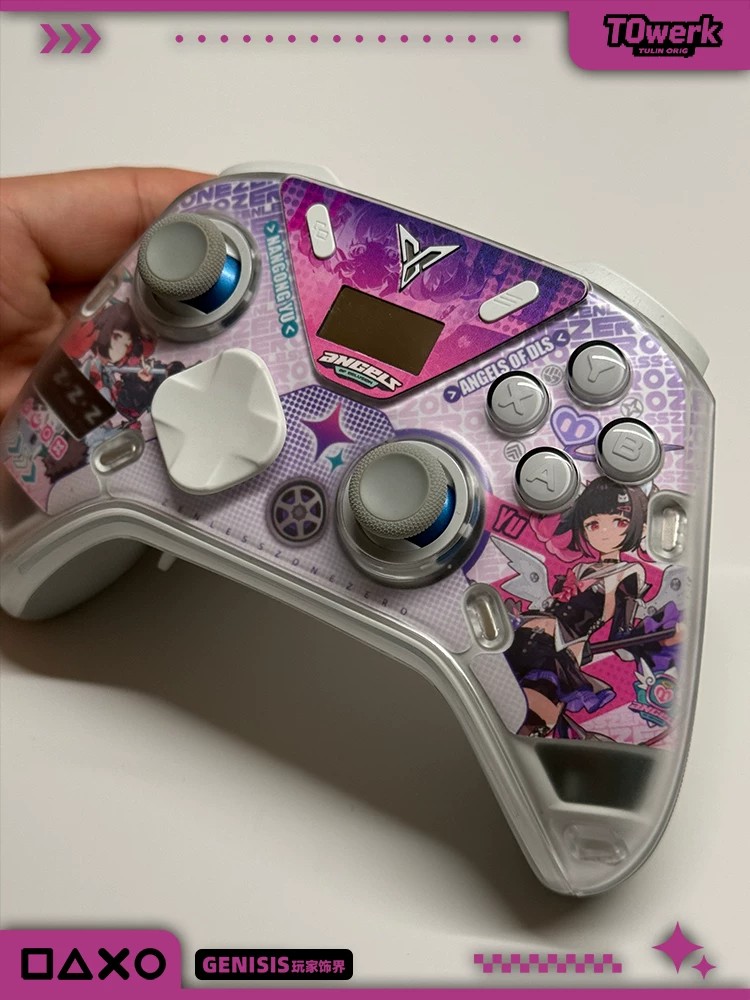 Zenless Zone Zero Anby, Ye Shunguang, Miyabi, Nangong Yu, Aria, Sunna, Soldier 11, Ellen, Alice, Orphie & Magus, Trigger, Banyue, Soldier 0 - Anby, Yuzuha, Jane, Ju Fufu, Koleda, Harumasa, Vivian, Seed, Astra Yao, Yidhari, Evelyn, Yixuan, Hugo, Yanagi, and Zhao Flydigi Vader 5 Controller Skin Collection | zenlesszonezero.toys | ZZZ Anby, Ye Shunguang, Miyabi, Nangong Yu, Aria, Sunna, Soldier 11, Ellen, Alice, Orphie & Magus, Trigger, Banyue, Soldier 0 - Anby, Yuzuha, Jane, Ju Fufu, Koleda, Harumasa, Vivian, Seed, Astra Yao, Yidhari, Evelyn, Yixuan, Hugo, Yanagi, Zhao | Zenless Zone Zero Flydigi Vader 5 Controller Skin |