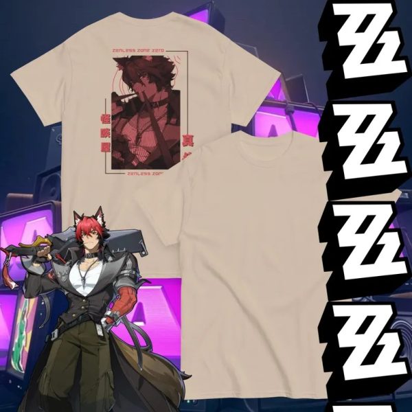 ZZZ Manato Graphic T-Shirt | Premium Zenless Zone Zero Anime Tee | Retro Manga Panel Streetwear Apparel