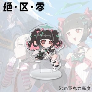 ZZZ Acrylic Standee, Zenless Zone Zero Mini Desk Figure, ZZZ Chibi Desktop Ornament, Anime Desk Accessory, 5cm Acrylic Stand, Zenless Zone Zero Merch Gift.