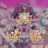 ZZZ "V50 Shocking Delicious!" Anime Acrylic Keychain | Custom Fast Food Meme Pendants | Chinatsu, Nangong Yu, Airi Chibi Charms