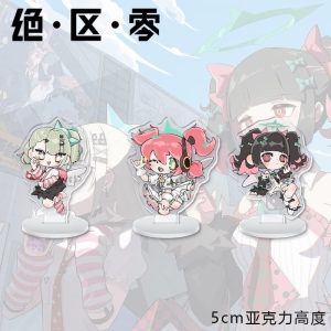 ZZZ Acrylic Standee, Zenless Zone Zero Mini Desk Figure, ZZZ Chibi Desktop Ornament, Anime Desk Accessory, 5cm Acrylic Stand, Zenless Zone Zero Merch Gift.