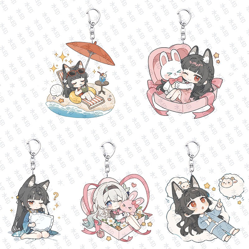Zenless Zone Zero Miyabi Chibi Keychain Collection | zenlesszonezero.toys | ZZZ Miyabi | Zenless Zone Zero Keychain |