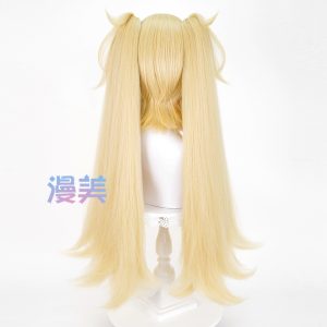 Zenless Zone Zero Claret Flint Cosplay Wig - Simulation Scalp, Thickened Fluffy Synthetic Fiber with Claw Clip