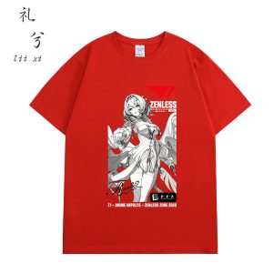 Zenless Zone Zero Remielle and Sigrid Graphic T-Shirt Collection | zenlesszonezero.toys | ZZZ Remielle, Sigrid | Zenless Zone Zero Graphic T-Shirt Collection |