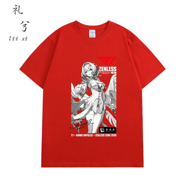 Zenless Zone Zero Remielle and Sigrid Graphic T-Shirt Collection | zenlesszonezero.toys | ZZZ Remielle, Sigrid | Zenless Zone Zero Graphic T-Shirt Collection |