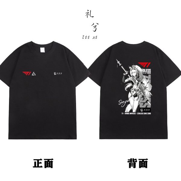 Zenless Zone Zero Remielle and Sigrid Graphic T-Shirt Collection | zenlesszonezero.toys | ZZZ Remielle, Sigrid | Zenless Zone Zero Graphic T-Shirt Collection |