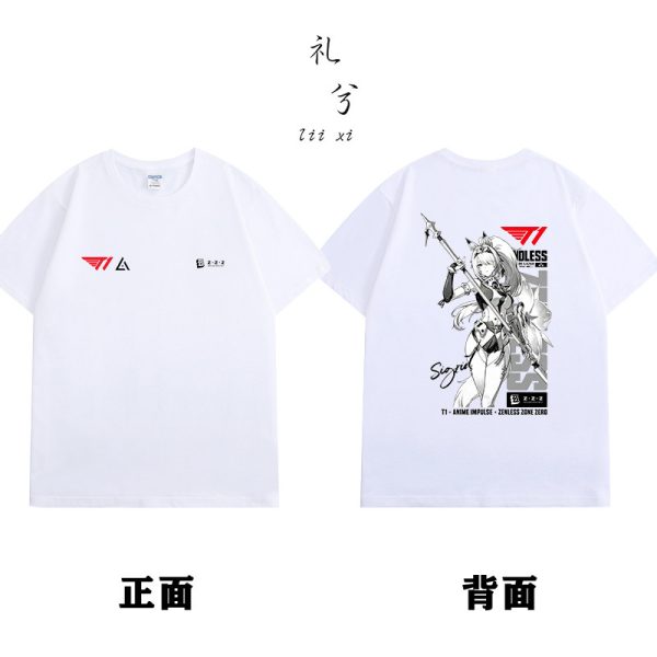 Zenless Zone Zero Remielle and Sigrid Graphic T-Shirt Collection | zenlesszonezero.toys | ZZZ Remielle, Sigrid | Zenless Zone Zero Graphic T-Shirt Collection |