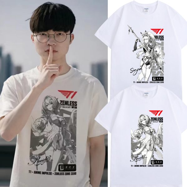 Zenless Zone Zero Remielle and Sigrid Graphic T-Shirt Collection | zenlesszonezero.toys | ZZZ Remielle, Sigrid | Zenless Zone Zero Graphic T-Shirt Collection |
