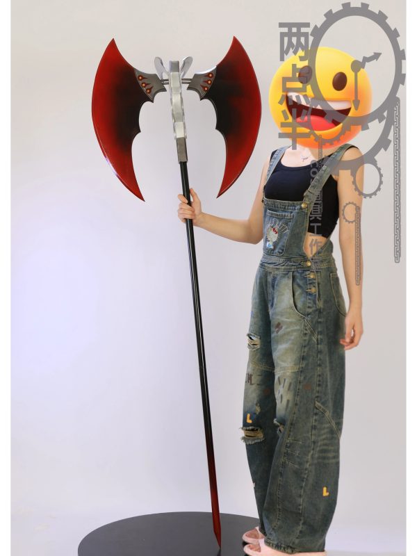 Zenless Zone Zero Claret Cosplay Scythe Prop | zenlesszonezero.toys | ZZZ Claret | Zenless Zone Zero Cosplay Scythe Prop |