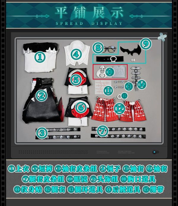 Zenless Zone Zero Roxy Cosplay Costume — image 4