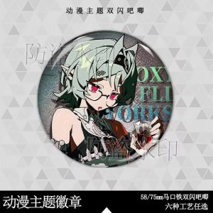 Zenless Zone Zero Claret and Roxy 58 mm Badge Collection