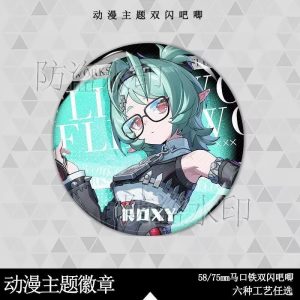 Zenless Zone Zero Claret and Roxy 58 mm Badge Collection
