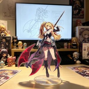 Zenless Zone Zero New Character Claret: Acrylic Stand & Badge Merchandise