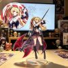 Zenless Zone Zero New Character Claret: Acrylic Stand & Badge Merchandise