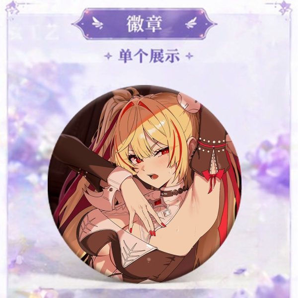 Zenless Zone Zero Claret Portrait Decorative Tile and Badge Collection | zenlesszonezero.toys | ZZZ Claret | Zenless Zone Zero Portrait Decorative Tile and Badge Collection |