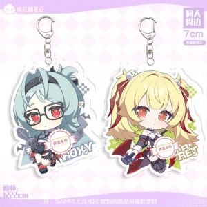 Zenless Zone Zero Claret and Roxy Acrylic Keychain Collection | zenlesszonezero.toys | ZZZ Claret, Roxy | Zenless Zone Zero Acrylic Keychain Collection |