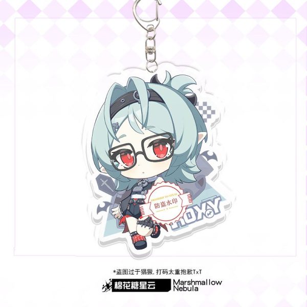 Zenless Zone Zero Claret and Roxy Keychain Collection | zenlesszonezero.toys | ZZZ Claret, Roxy | Zenless Zone Zero Keychain Collection |