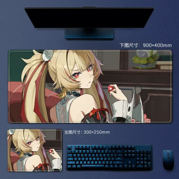 Zenless Zone Zero Claret and Roxy Mouse Pad Collection | zenlesszonezero.toys | ZZZ Claret, Roxy | Zenless Zone Zero Mouse Pad Collection |