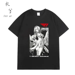Zenless Zone Zero Remielle and Sigrid Graphic T-Shirt Collection | zenlesszonezero.toys | ZZZ Remielle, Sigrid | Zenless Zone Zero Graphic T-Shirt Collection |