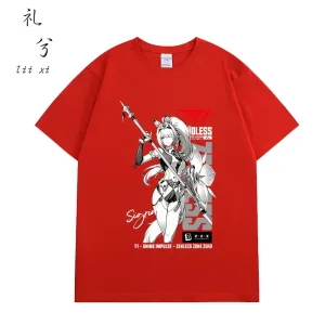 Zenless Zone Zero Remielle and Sigrid Graphic T-Shirt Collection | zenlesszonezero.toys | ZZZ Remielle, Sigrid | Zenless Zone Zero Graphic T-Shirt Collection |