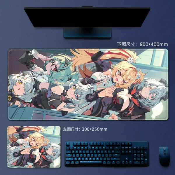 Zenless Zone Zero Claret and Roxy Mouse Pad Collection | zenlesszonezero.toys | ZZZ Claret, Roxy | Zenless Zone Zero Mouse Pad Collection |
