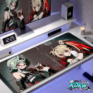 Zenless Zone Zero Claret and Roxy Gaming Mouse Pad Collection | zenlesszonezero.toys | ZZZ Claret, Roxy | Zenless Zone Zero Gaming Mouse Pad Collection |