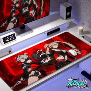 Zenless Zone Zero Claret and Roxy Gaming Mouse Pad Collection | zenlesszonezero.toys | ZZZ Claret, Roxy | Zenless Zone Zero Gaming Mouse Pad Collection |
