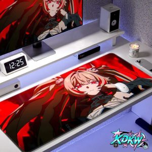 Zenless Zone Zero Claret and Roxy Gaming Mouse Pad Collection | zenlesszonezero.toys | ZZZ Claret, Roxy | Zenless Zone Zero Gaming Mouse Pad Collection |