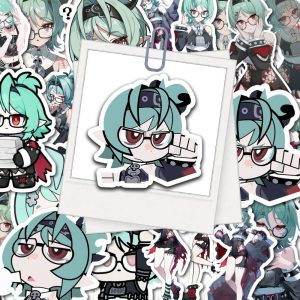 Zenless Zone Zero Roxy Chibi Sticker Set