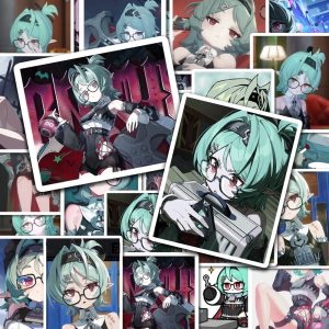 Zenless Zone Zero Roxy Chibi Sticker Set