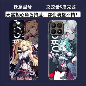 Zenless Zone Zero Claret and Roxy Custom Phone Case Collection