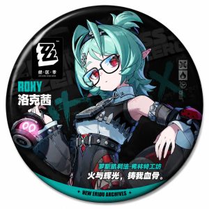 Zenless Zone Zero Roxy Acrylic Standee and Badge Collection | zenlesszonezero.toys | ZZZ Roxy | Zenless Zone Zero Acrylic Standee and Badge Collection |