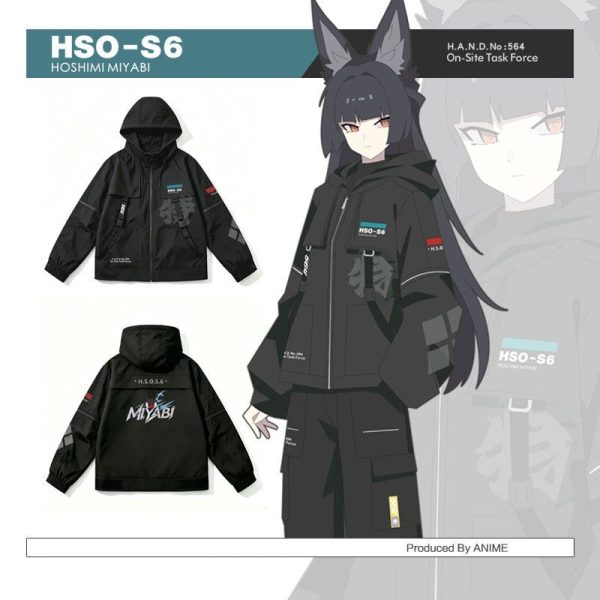 Zenless Zone Zero Aria, Ellen, Miyabi, Nangong Yu, and Sunna Outdoor Jacket and Cargo Pants Collection | zenlesszonezero.toys | ZZZ Aria, Ellen, Miyabi, Nangong Yu, Sunna | Zenless Zone Zero Jacket and Pants |
