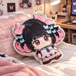 Zenless Zone Zero Sunna and Aria and Nangong Yu Plush Pillow Collection