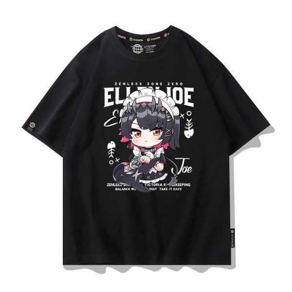 Zenless Zone Zero Ellen T-Shirt and Shorts Collection | zenlesszonezero.toys | ZZZ Ellen | Zenless Zone Zero T-Shirt and Shorts |