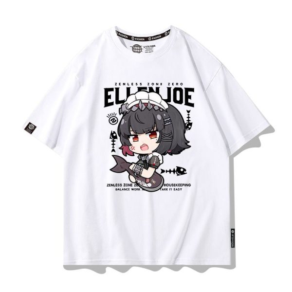 Zenless Zone Zero Ellen T-Shirt and Shorts Collection | zenlesszonezero.toys | ZZZ Ellen | Zenless Zone Zero T-Shirt and Shorts |
