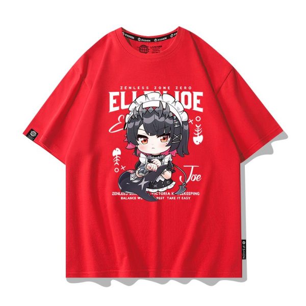 Zenless Zone Zero Ellen T-Shirt and Shorts Collection | zenlesszonezero.toys | ZZZ Ellen | Zenless Zone Zero T-Shirt and Shorts |
