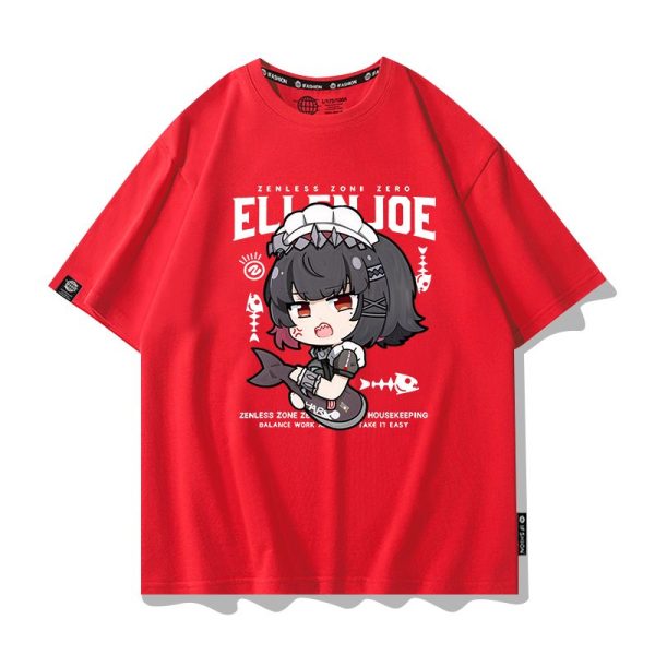 Zenless Zone Zero Ellen T-Shirt and Shorts Collection | zenlesszonezero.toys | ZZZ Ellen | Zenless Zone Zero T-Shirt and Shorts |