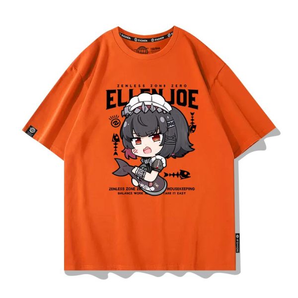 Zenless Zone Zero Ellen T-Shirt and Shorts Collection | zenlesszonezero.toys | ZZZ Ellen | Zenless Zone Zero T-Shirt and Shorts |