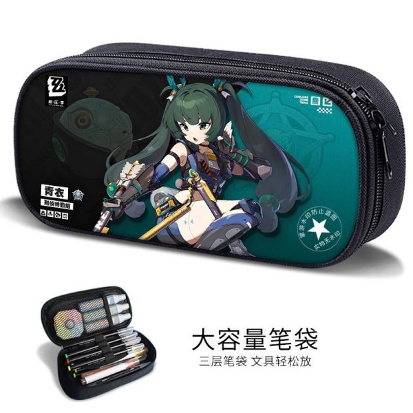 Zenless Zone Zero Jane, Anby, and Miyabi Pencil Case Collection | zenlesszonezero.toys | ZZZ Jane, Anby, Miyabi | Zenless Zone Zero Pencil Case |