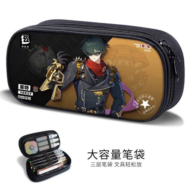 Zenless Zone Zero Jane, Anby, and Miyabi Pencil Case Collection | zenlesszonezero.toys | ZZZ Jane, Anby, Miyabi | Zenless Zone Zero Pencil Case |