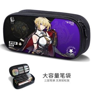 Zenless Zone Zero Jane, Anby, and Miyabi Pencil Case Collection | zenlesszonezero.toys | ZZZ Jane, Anby, Miyabi | Zenless Zone Zero Pencil Case |