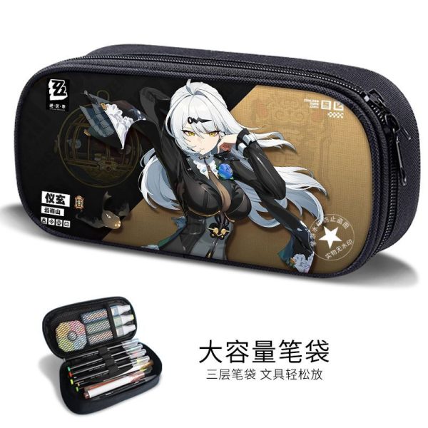 Zenless Zone Zero Jane, Anby, and Miyabi Pencil Case Collection | zenlesszonezero.toys | ZZZ Jane, Anby, Miyabi | Zenless Zone Zero Pencil Case |